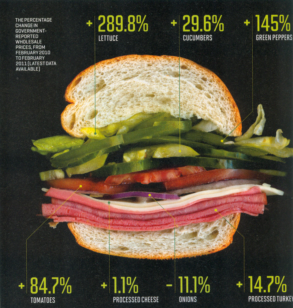 Subway Inflation Why your taxes just went up and a Subway turkey sandwich costs 79% more ...
